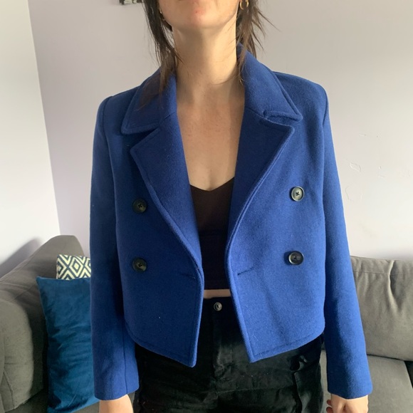 NEW Dynamite wool blend cropped jacket - Picture 2 of 6